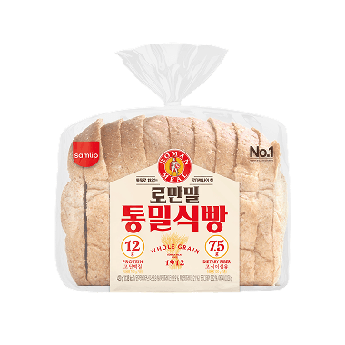 로만밀 통밀식빵