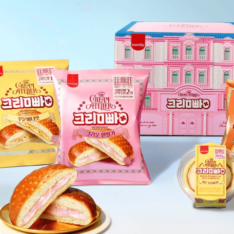 정통 크림빵 '크림 아뜰리에' 4종 출시
