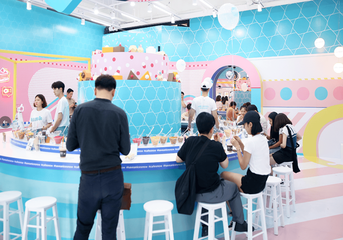 카페스노우 브랜드 론칭