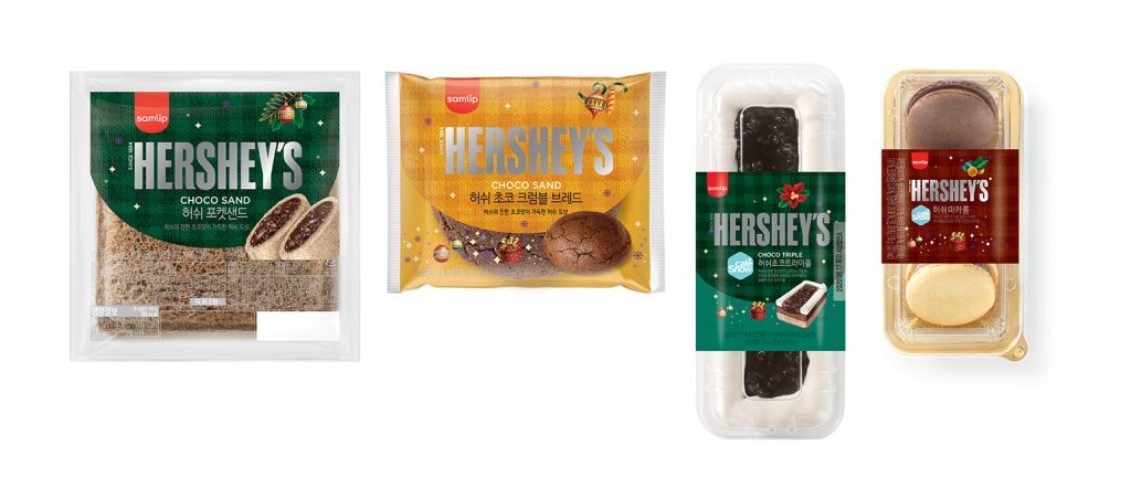 SPC삼립, ‘허쉬’ 초콜릿 협업 베이커리 출시